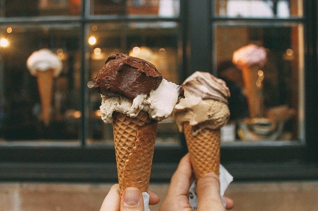 Cookies & Cream Ice Cream Cone with link