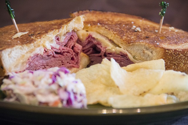 Chadd's Bsitro image of reuben sandwich