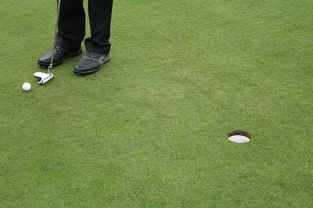 Blackheath Golf Club image of man putting