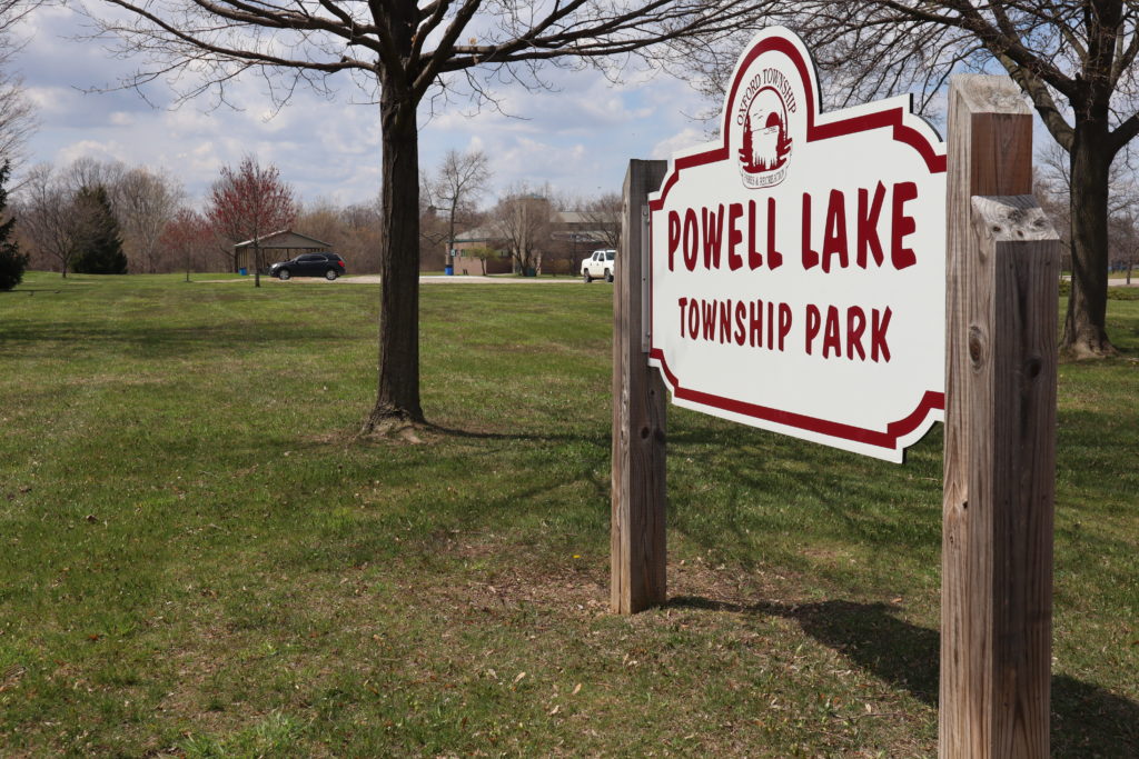 image of powell lake park